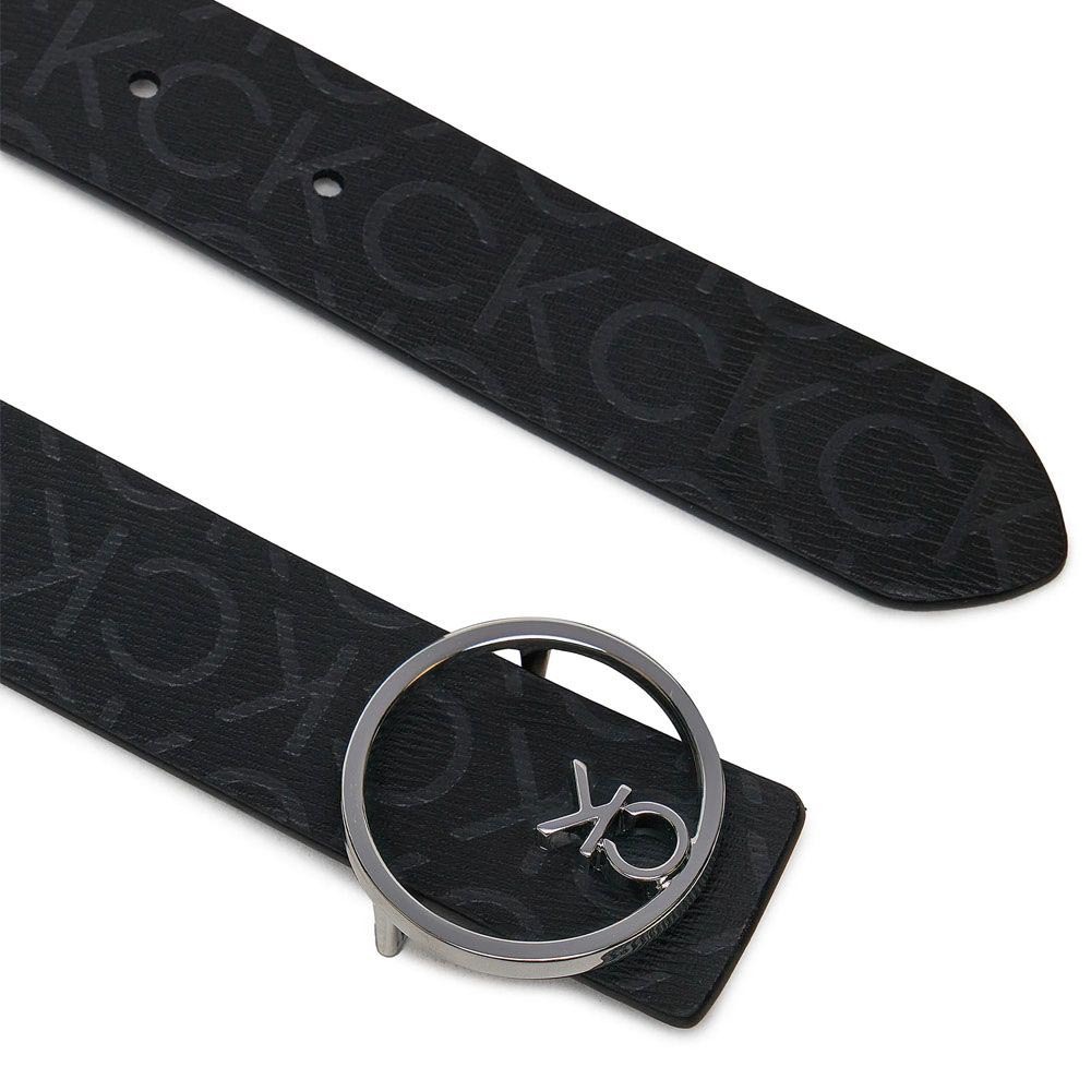 Reversible Ck Buckle Belt 3Cm - Black