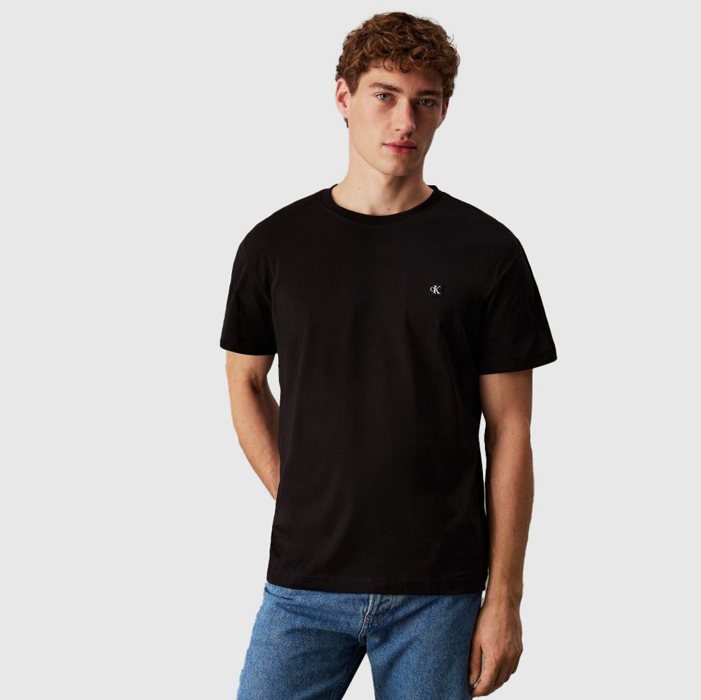 Calvin Klein CK Badge T-Shirt - Black |ThirdBaseUrban