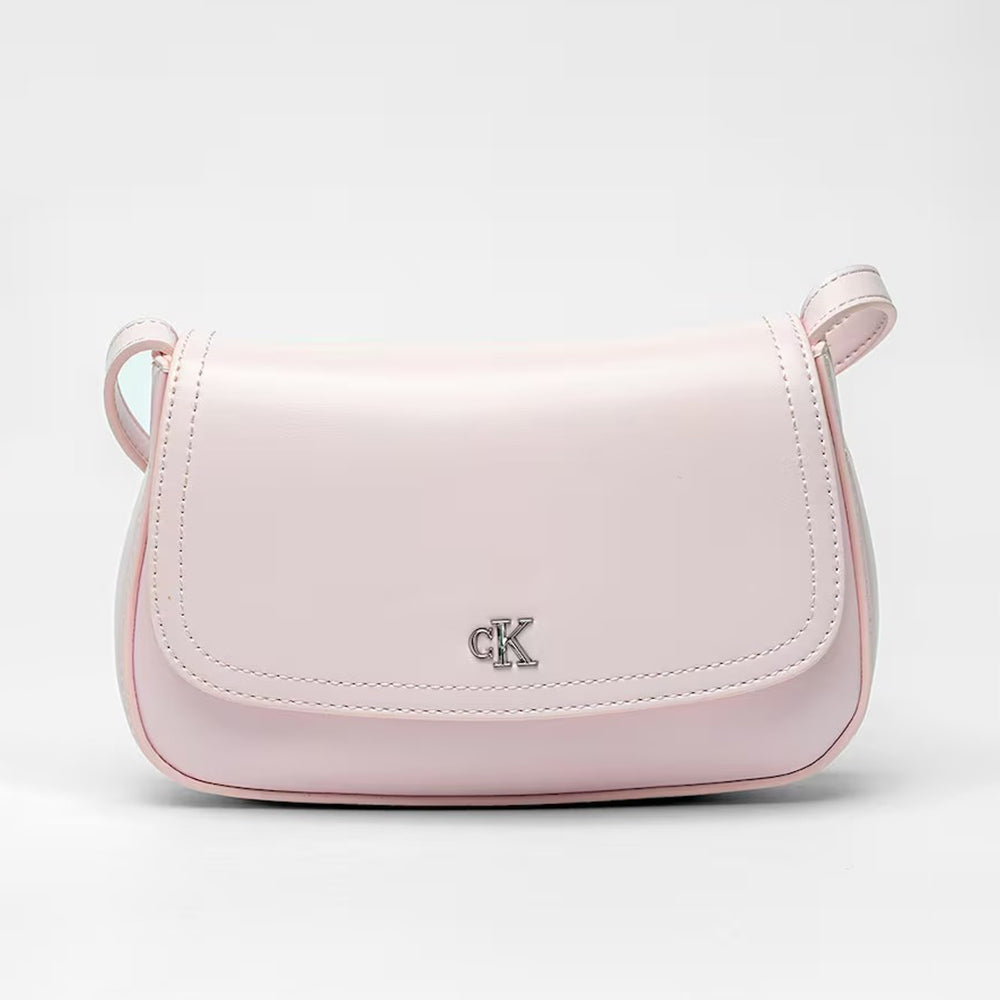 Ck Flap Camera Bag - Baby Pink