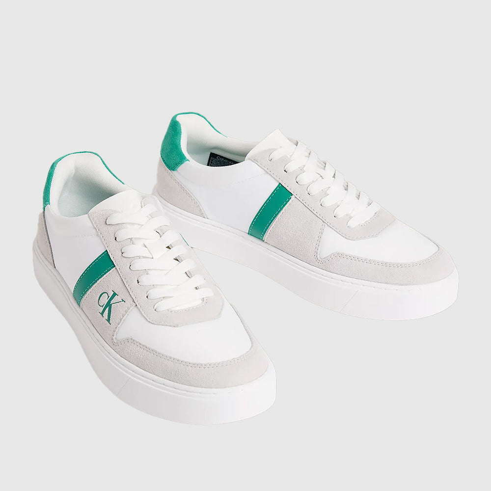 Classic Cupsole Embroidery Tongue - White Multi