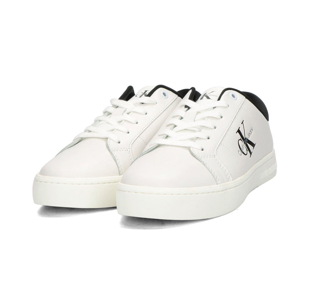 Classic Leather Cupsole Sneaker - White/Black