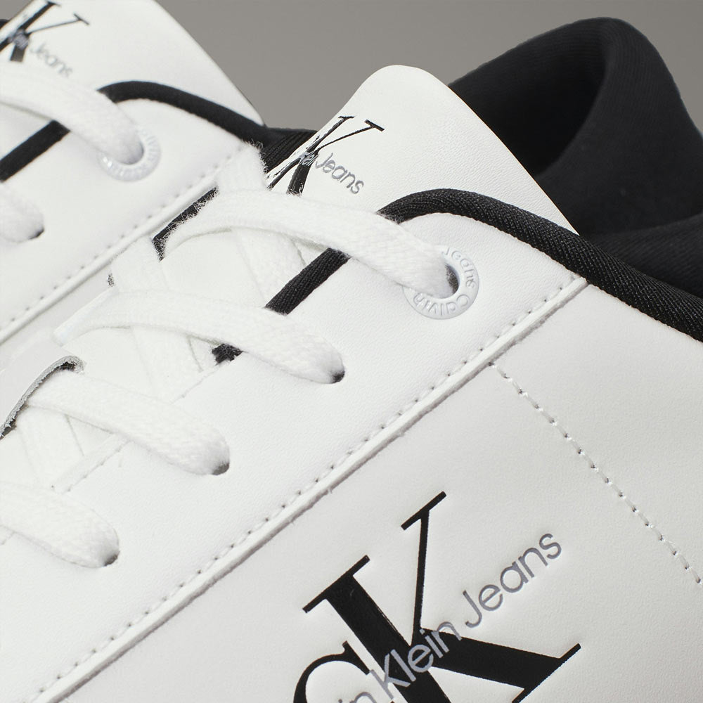 Classic Leather Cupsole Sneaker - White/Black