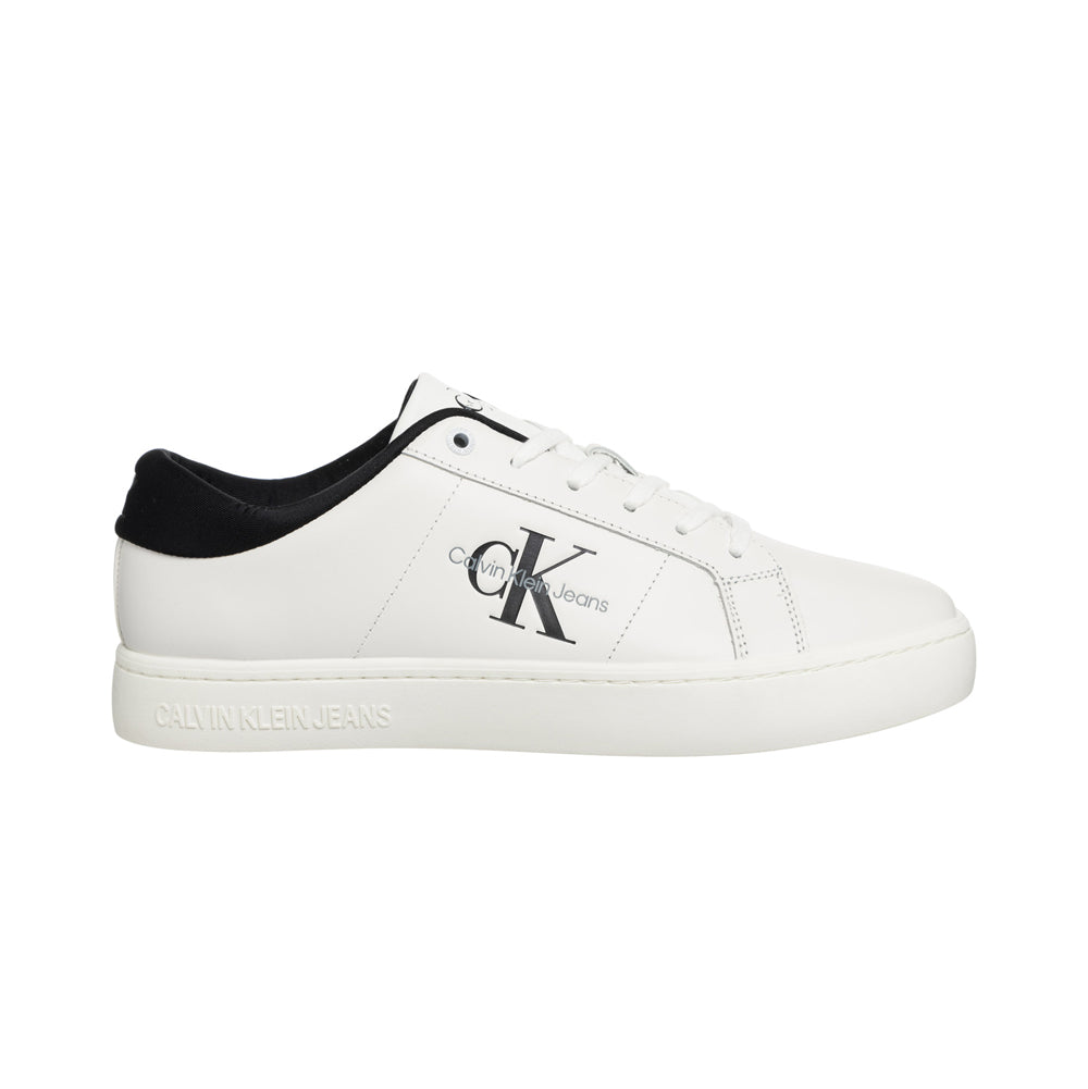 Classic Leather Cupsole Sneaker - White/Black