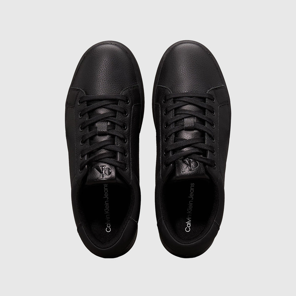 Classic Leather Cupsole Sneaker- Black