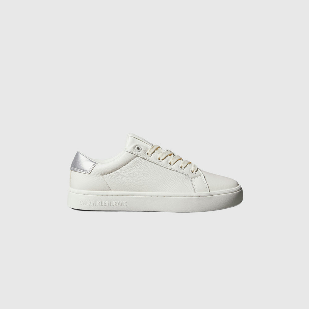 Calvin Klein Classic Cupsole Low Sneaker - White Multi |ThirdBaseUrban