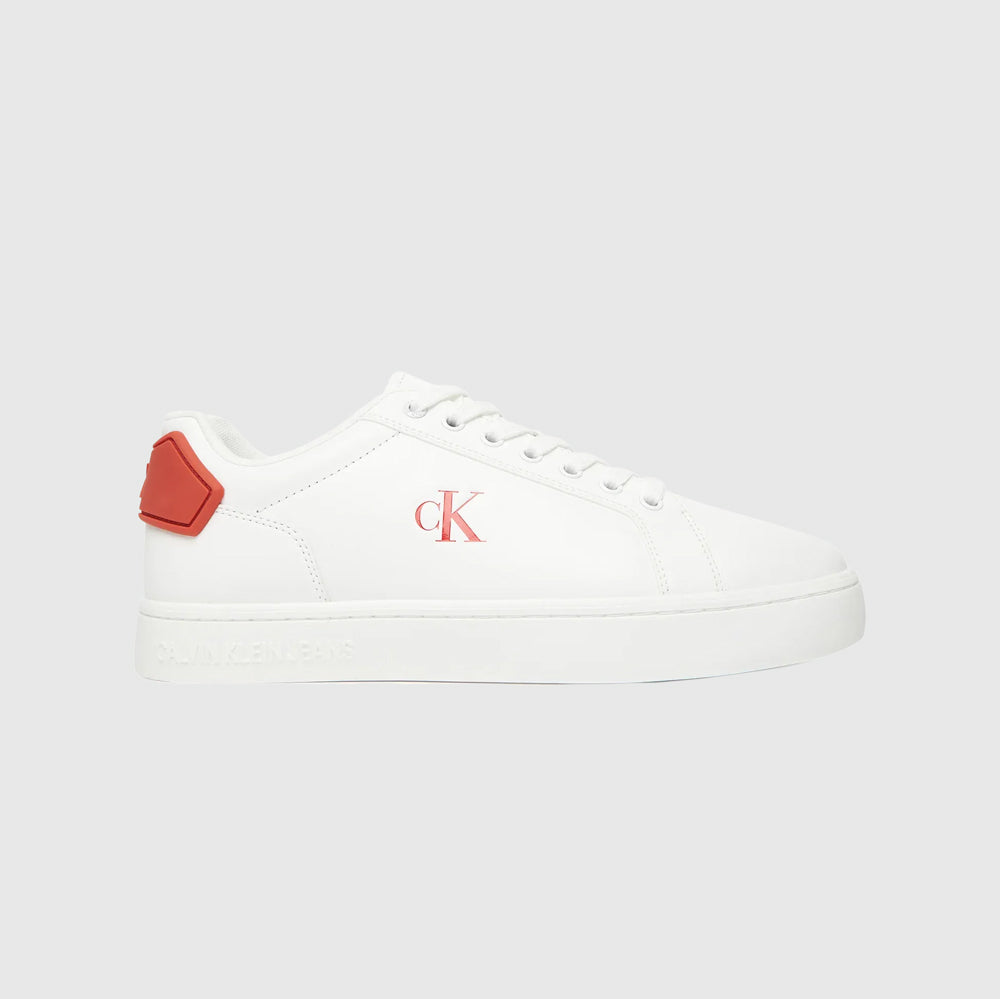 Calvin Klein Classic Cupsole Sneaker - White Multi |ThirdBaseUrban