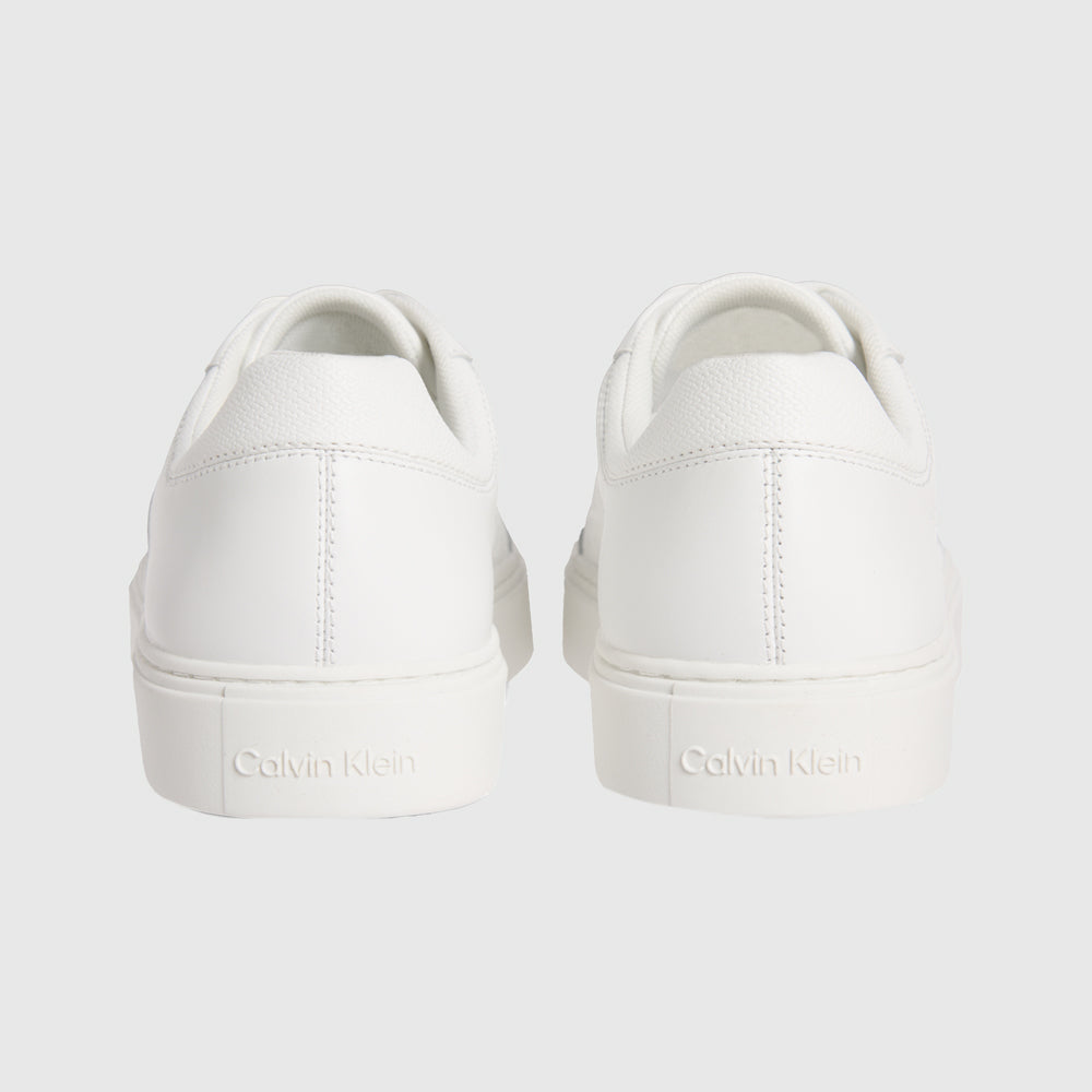 Calvin Klein Mono Laceup Sneaker - White |ThirdBaseUrban