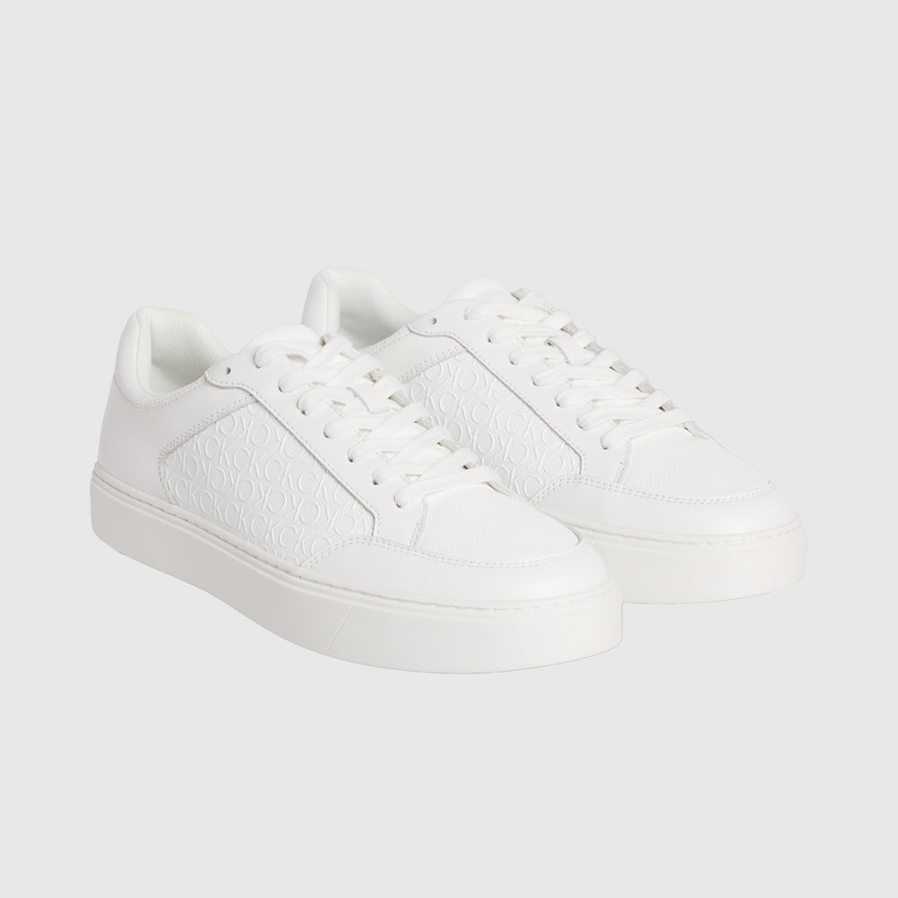 Mono Laceup Sneaker - White