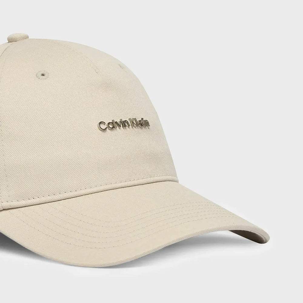 Cotton Twill Standard Logo Cap - Beige