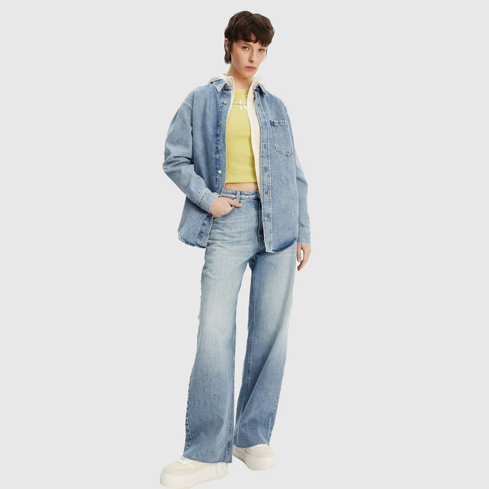 Dad Denim Shirt - Denim Light
