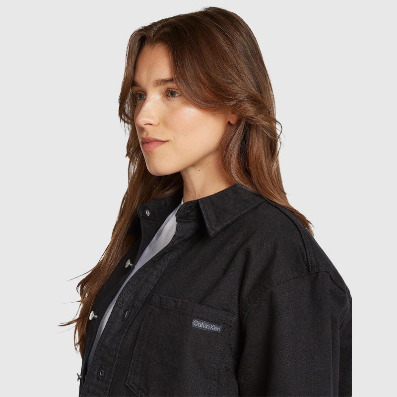 Dad Overshirt - Denim Black