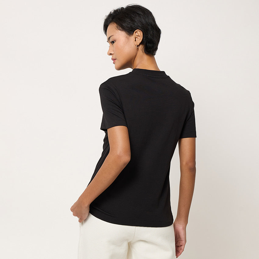 Diffused Ck T-Shirt - Black