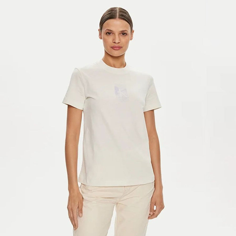 Diffused Ck T-Shirt - Ivory