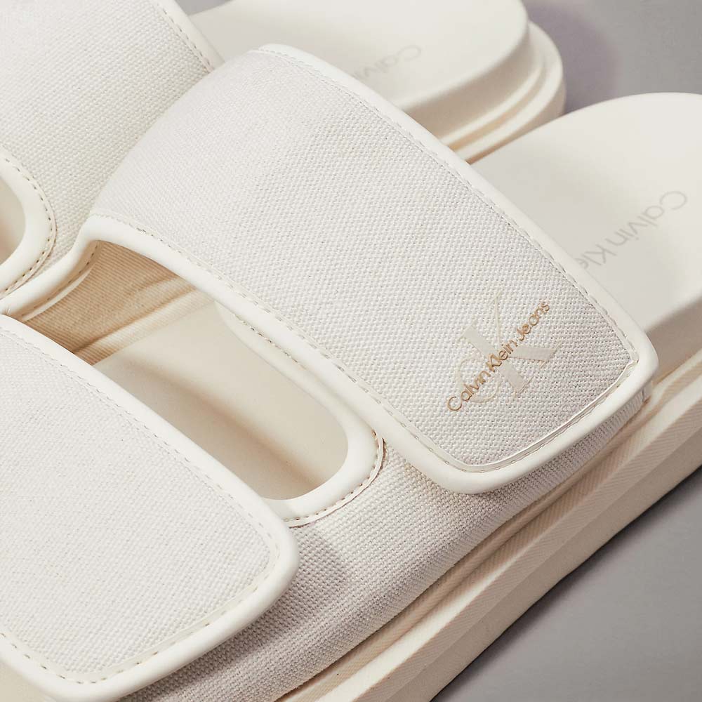 Double Bar Sandal  - Offwhite