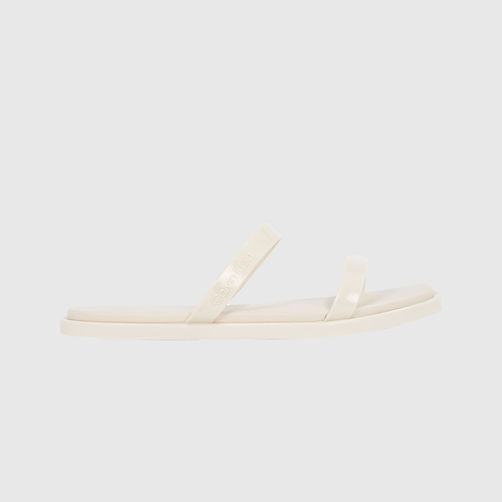Jelly Double Bar Slide  - Beige