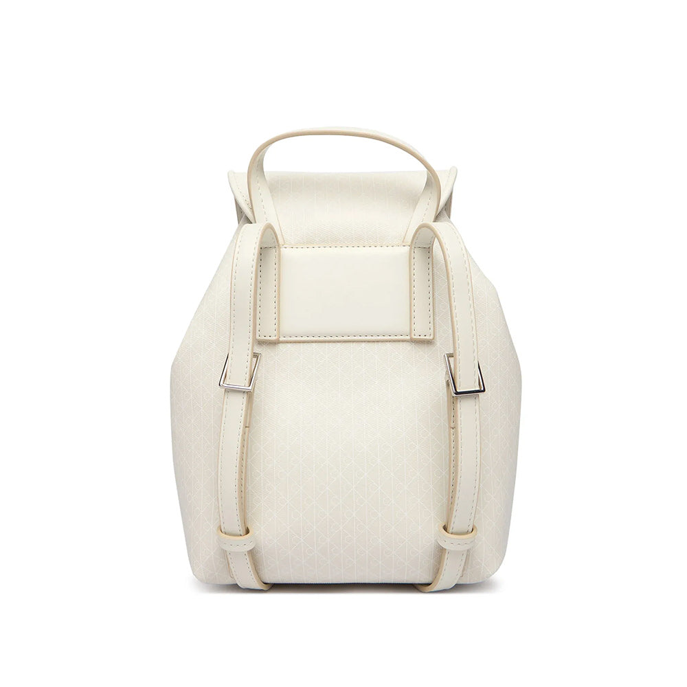 Emblem Aop Mini Backpack - White