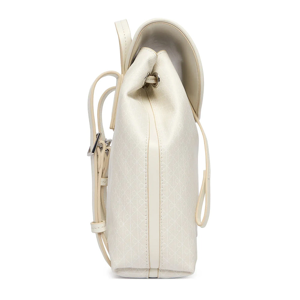 Emblem Aop Mini Backpack - White