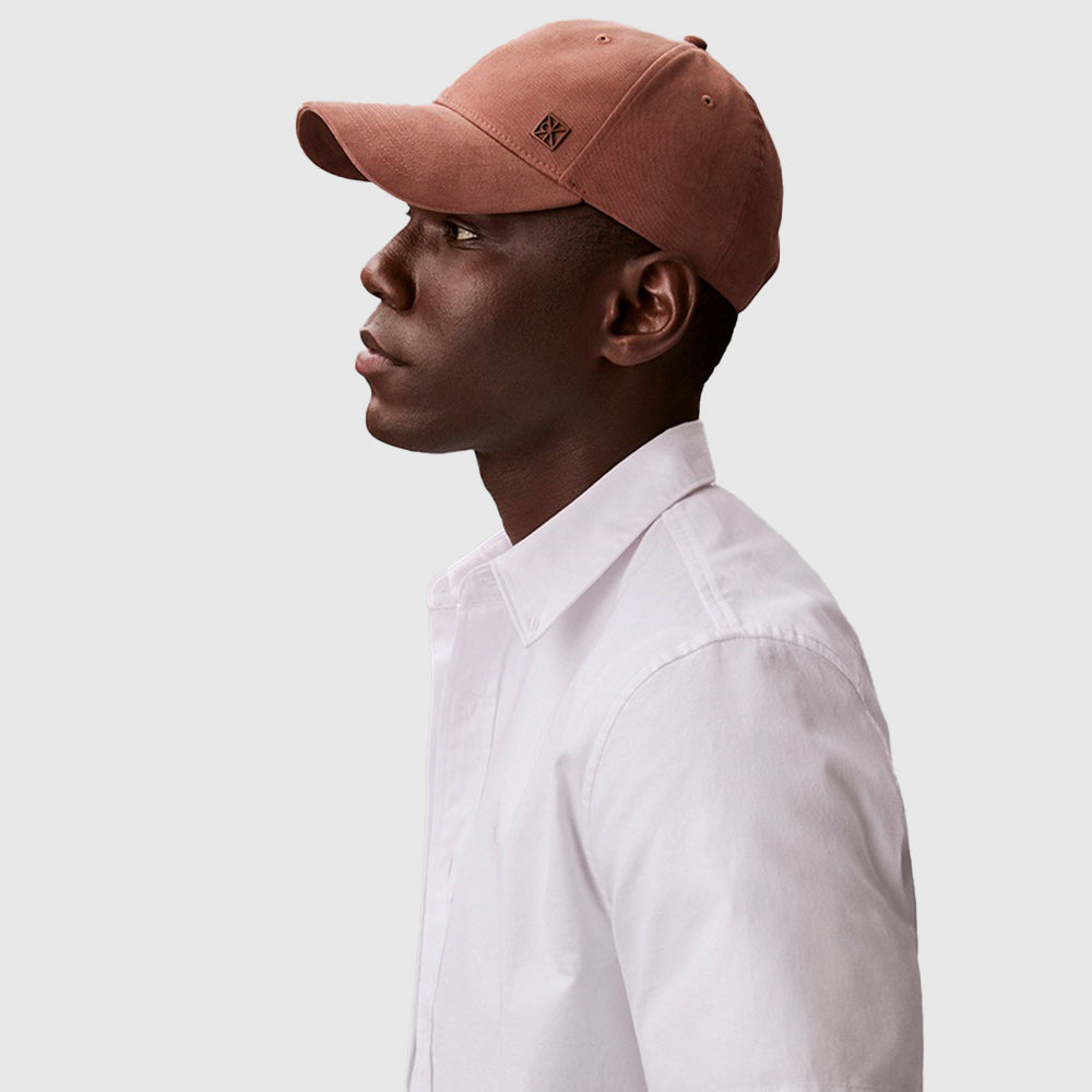 Emblem Hardware Baseball Cap - Dusty Rose