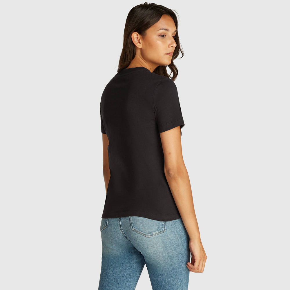 Embroidered Box T-Shirt - Black