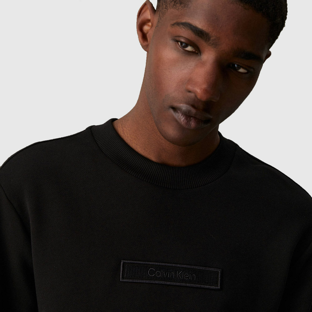 Embroidered Sweatshirt - Black