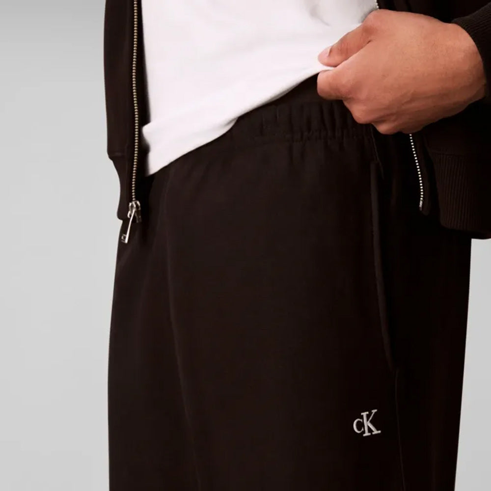 Terry Monogram Jogger - Black