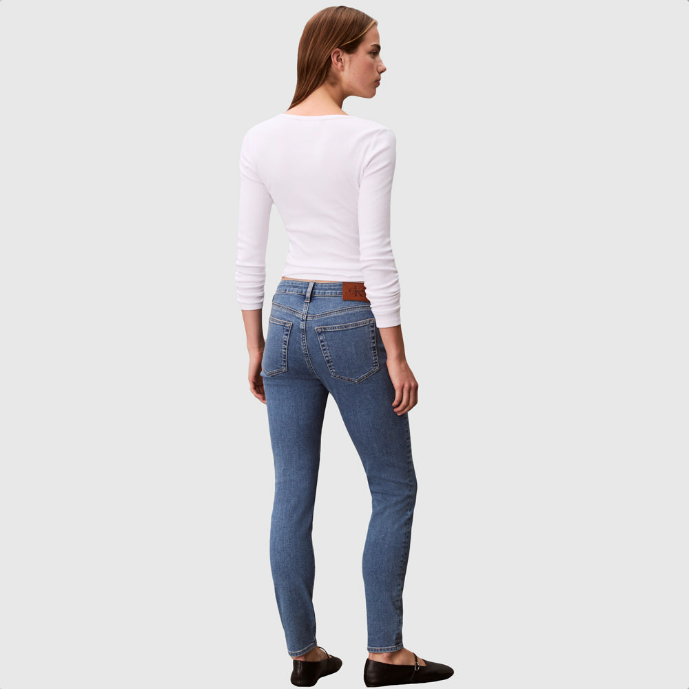 Mid Rise Skinny Blue Jay - Denim Medium