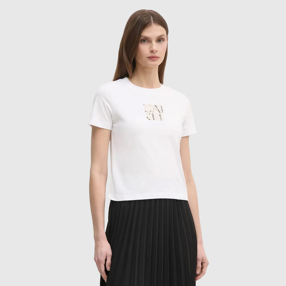 Calvin Klein Graphic Baby T-Shirt - White |ThirdBaseUrban