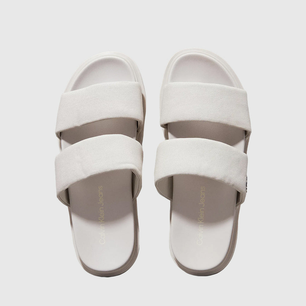 Calvin Klein Molded Sandal - Light Grey |ThirdBaseUrban