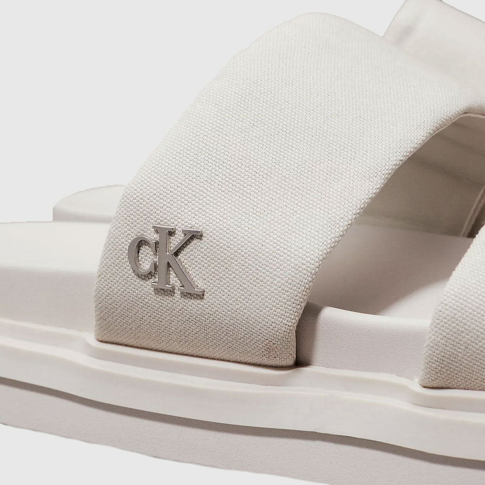 Calvin Klein Molded Sandal Light Grey |ThirdBaseUrban