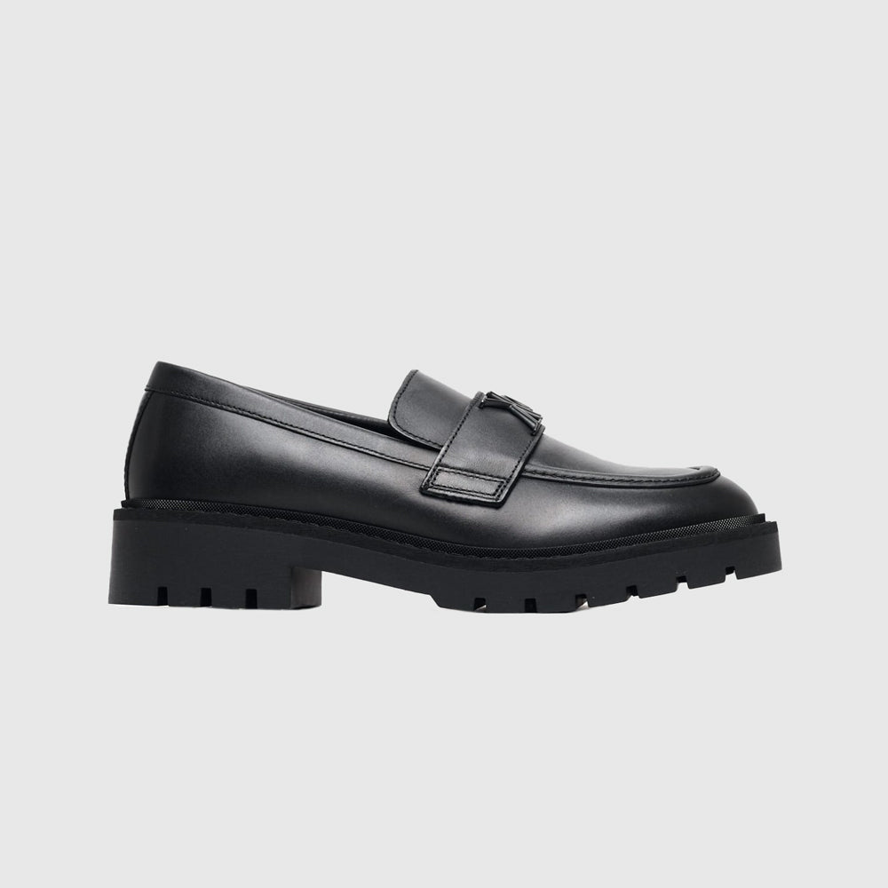 Calvin Klein Flatform Loafer  - Black |ThirdBaseUrban