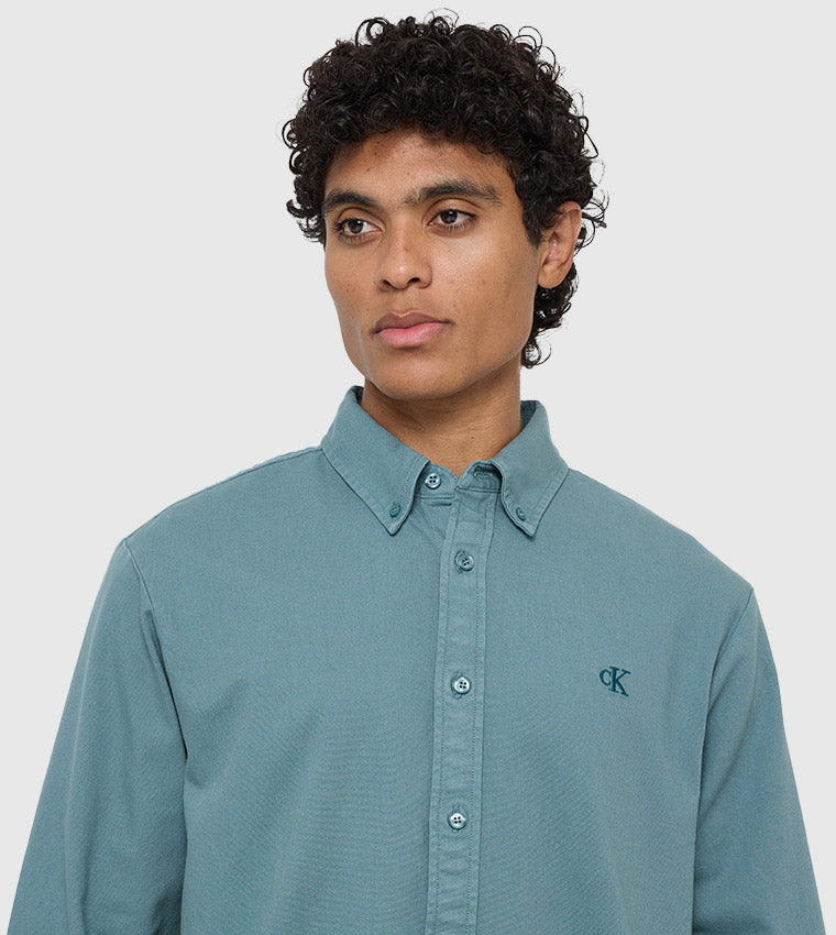 Garment Dye Shirt - Teal