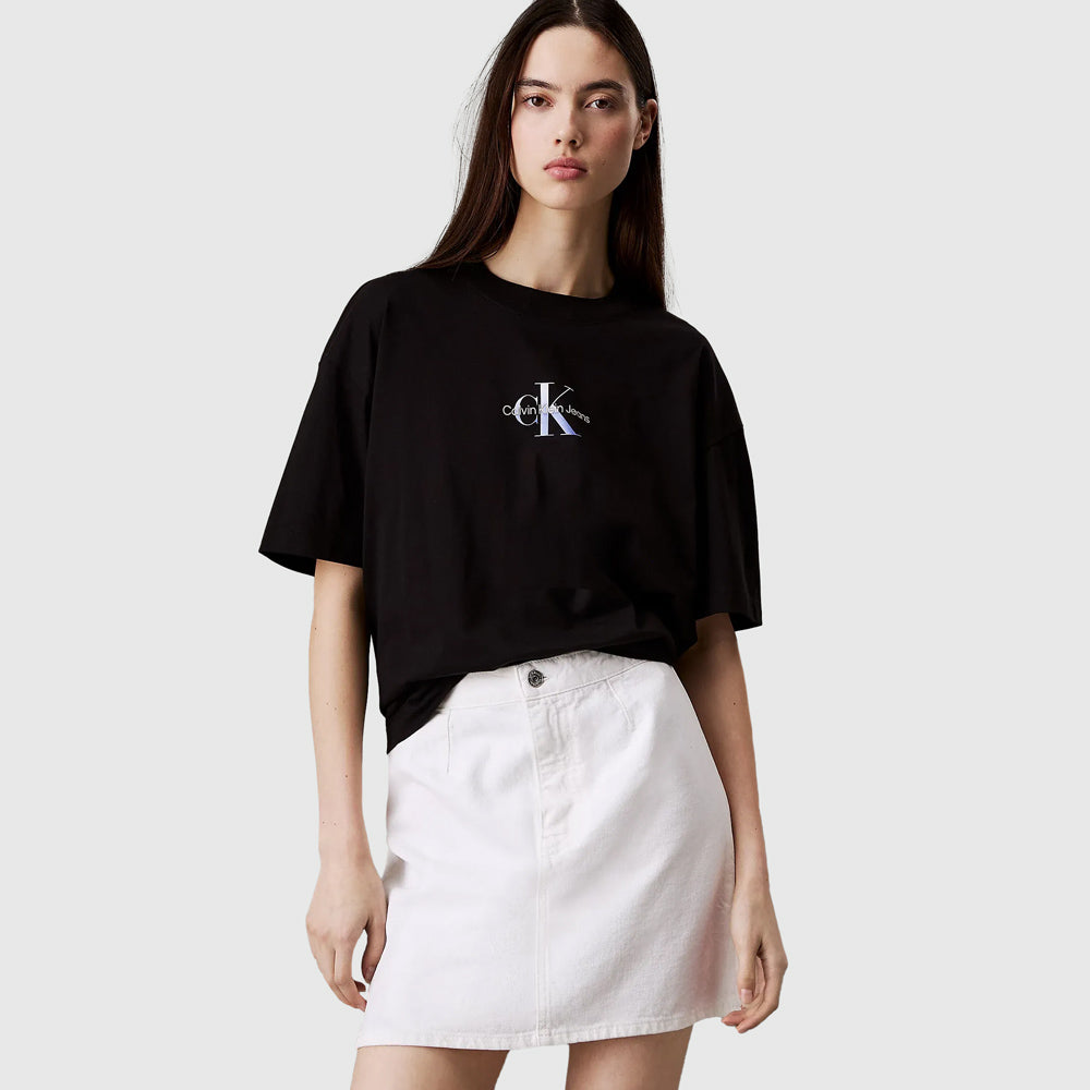 Calvin Klein Boyfriend T-Shirt- Black |ThirdBaseUrban