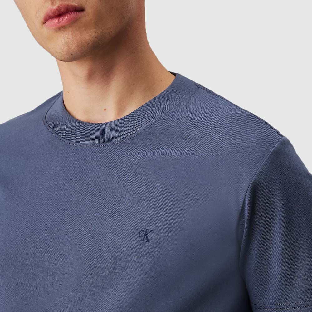 Regular Heavy T- Shirt - Blue Grey