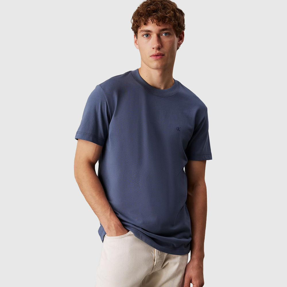 Calvin Klein Regular Heavy T- Shirt - Blue Grey |ThirdBaseUrban