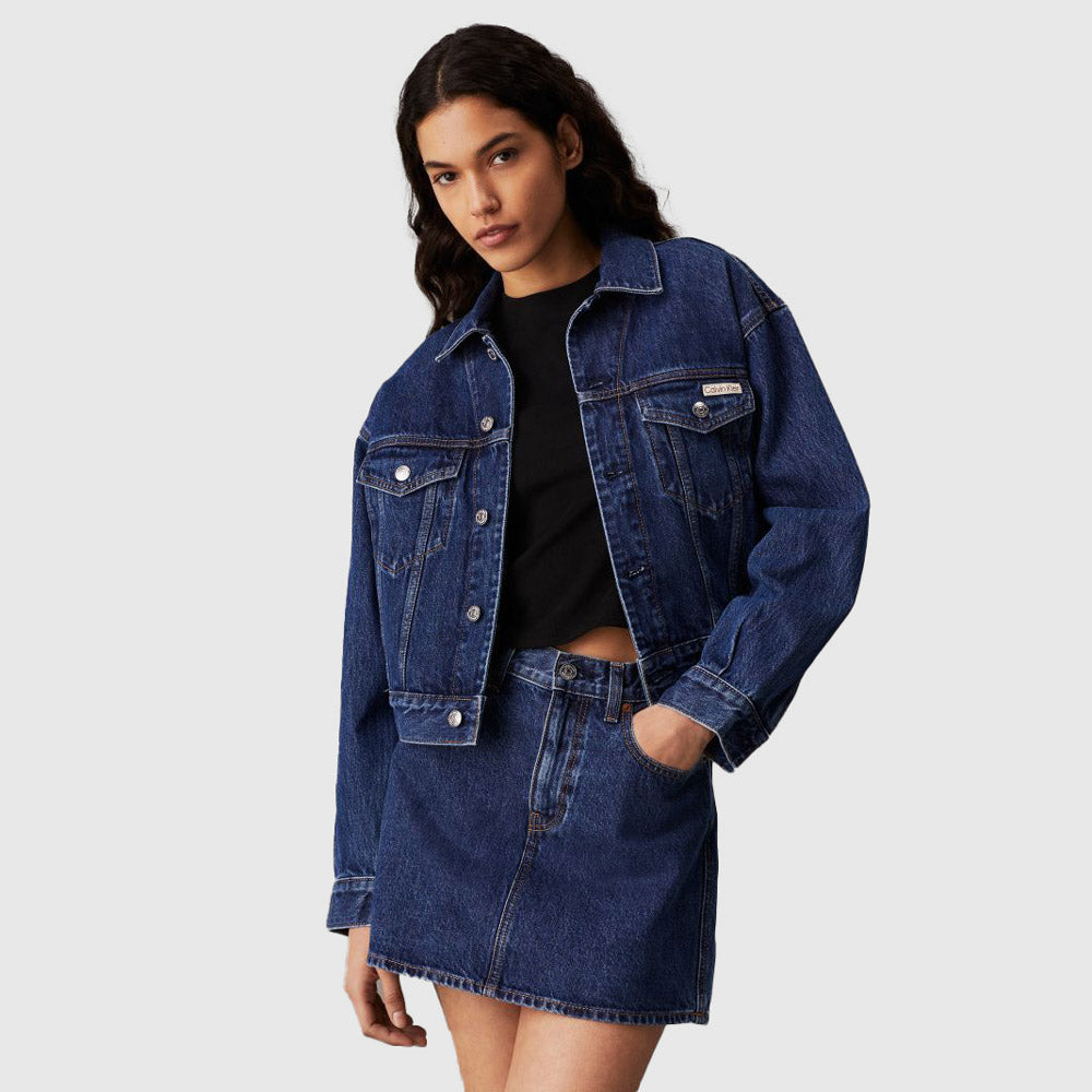 Hero 90'S Trucker Jacket - Denim Dark