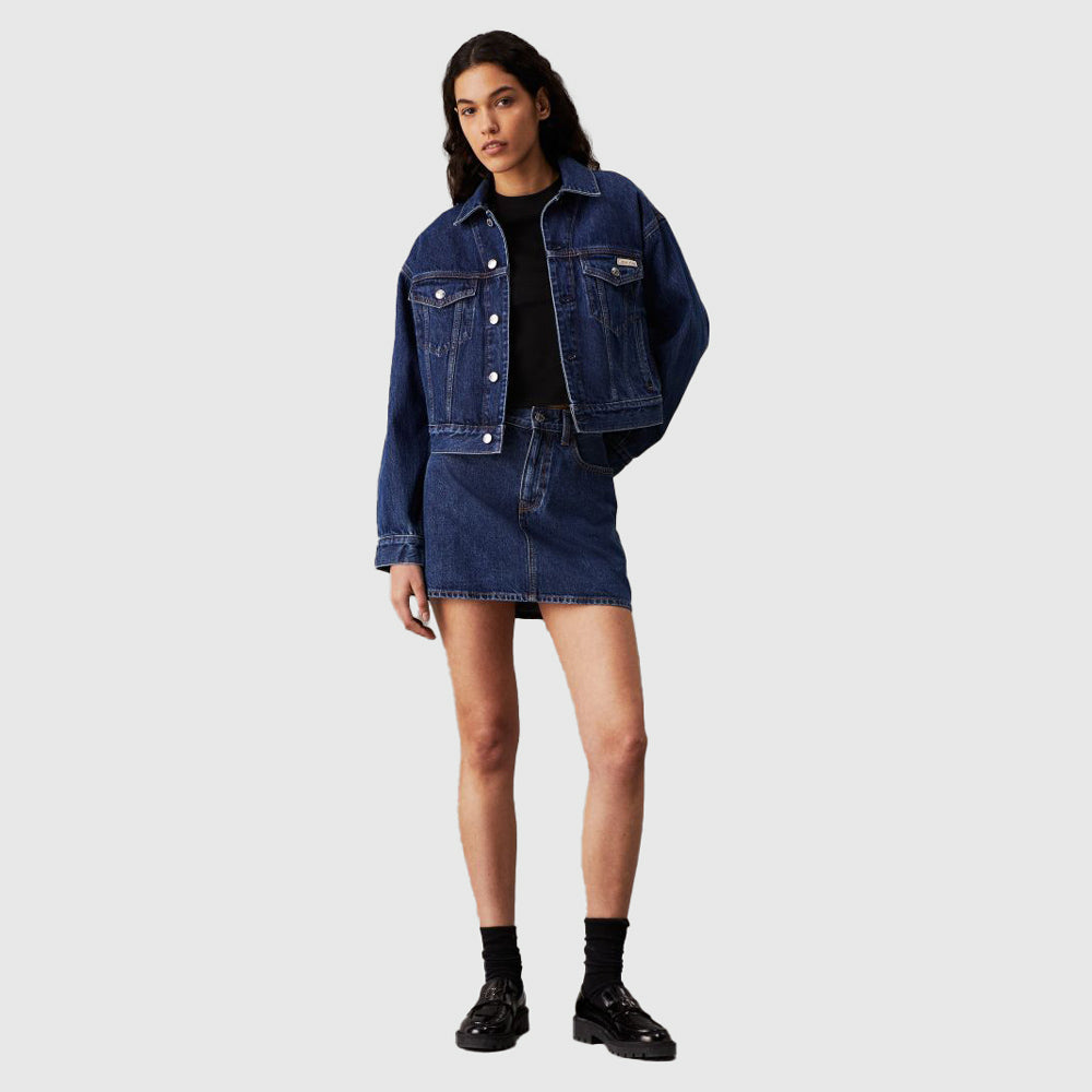 Hero 90'S Trucker Jacket - Denim Dark