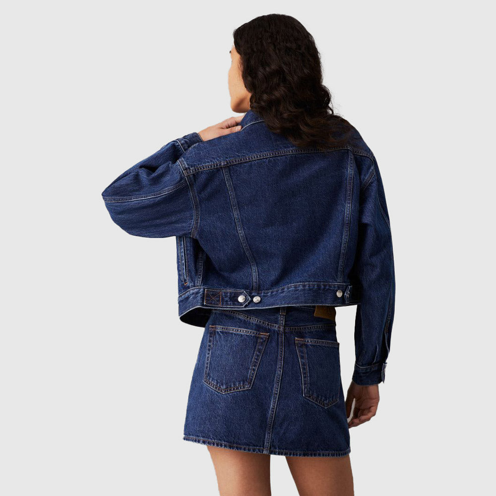 Hero 90'S Trucker Jacket - Denim Dark