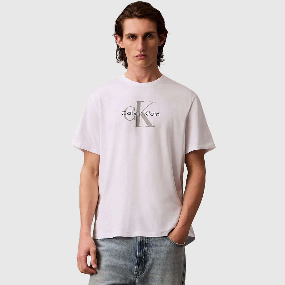 Calvin Klein Hero Monologo T-Shirt - White |ThirdBaseUrban