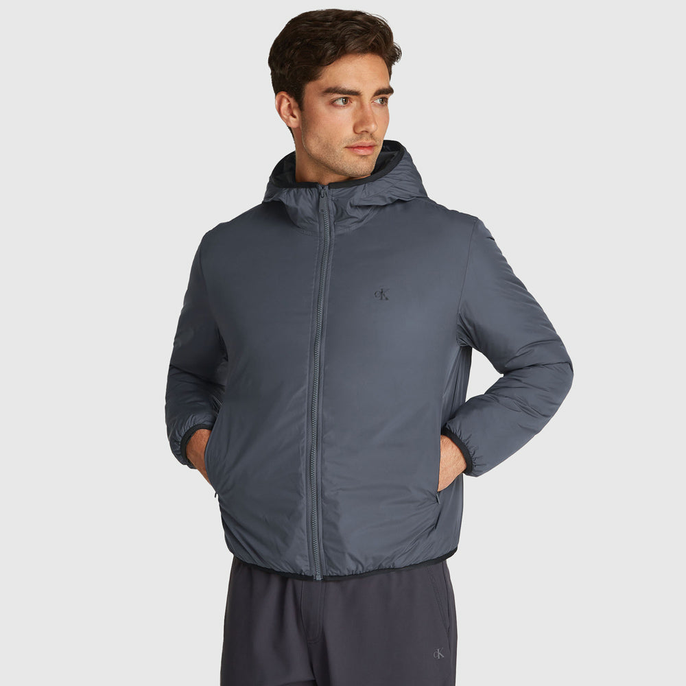 Calvin Klein Hi-Neck Jacket - Navy |ThirdBaseUrban