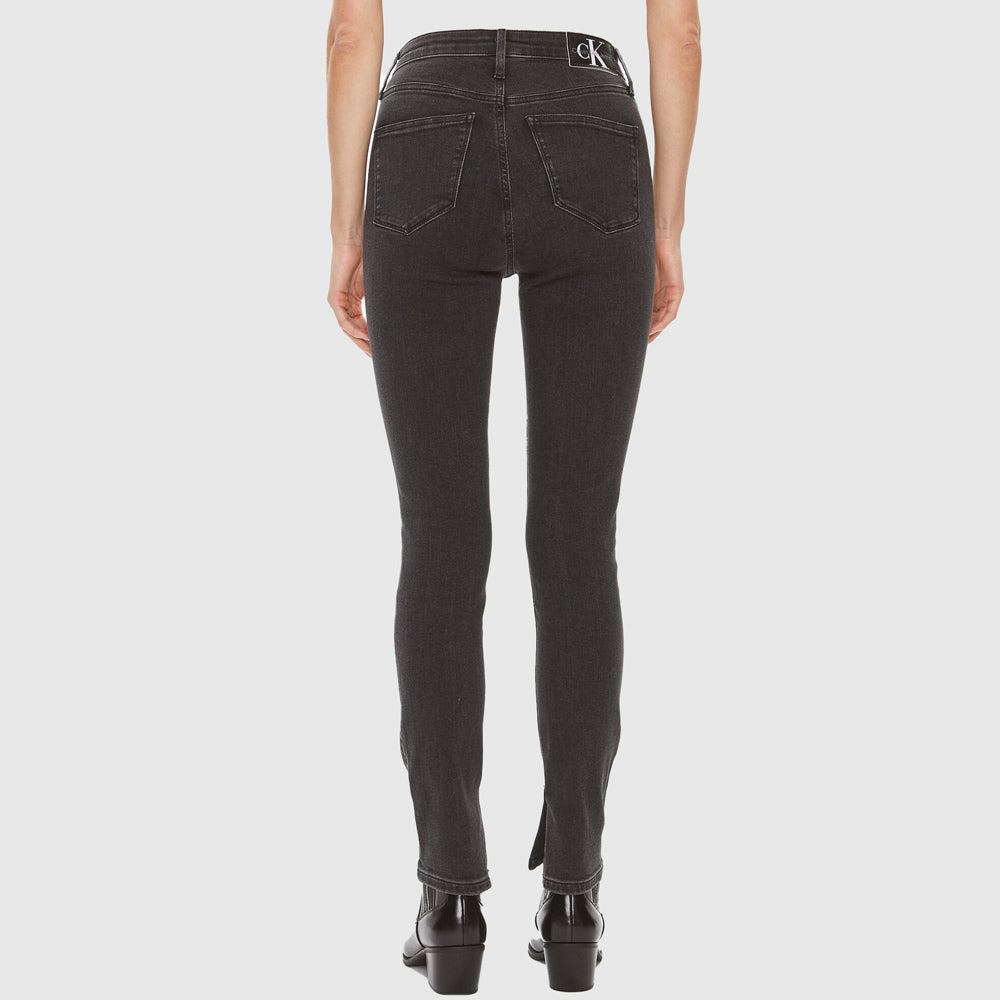 High Rise Skinny - Denim Black