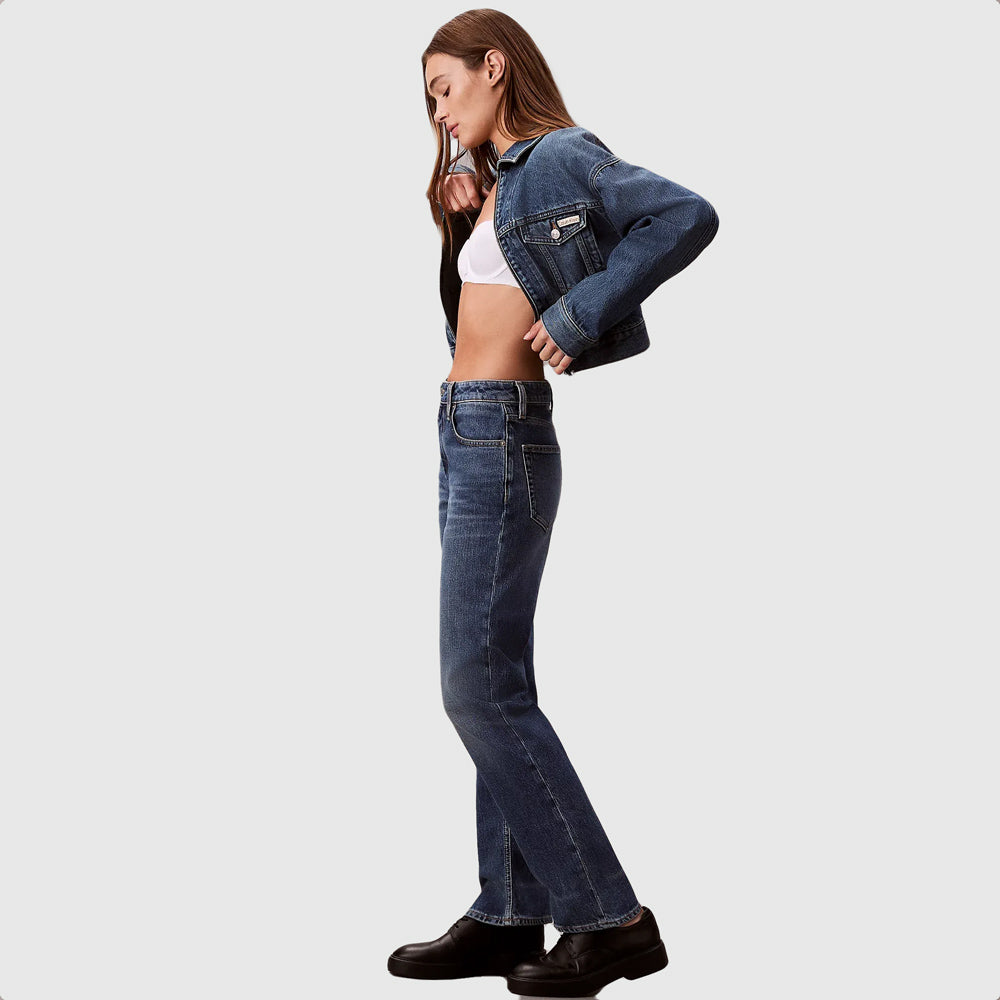 High Rise Straight Stanton - Denim Medium
