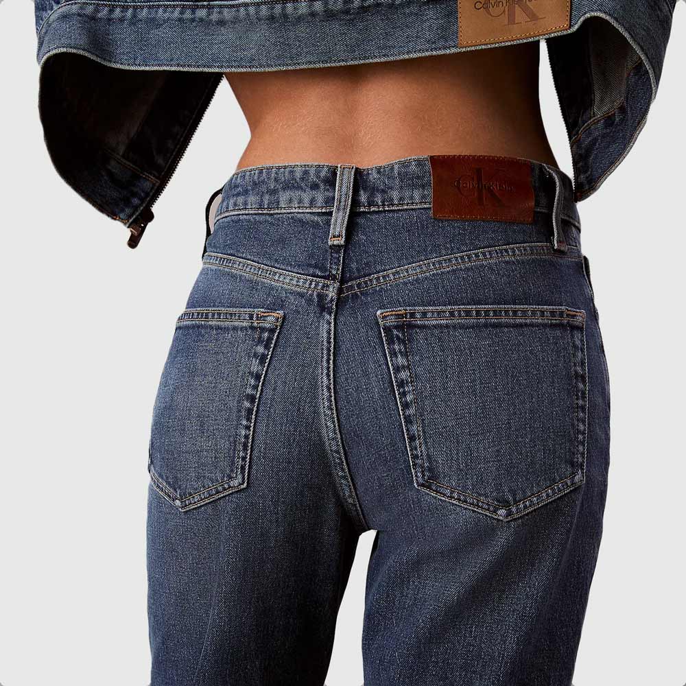 High Rise Straight Stanton - Denim Medium