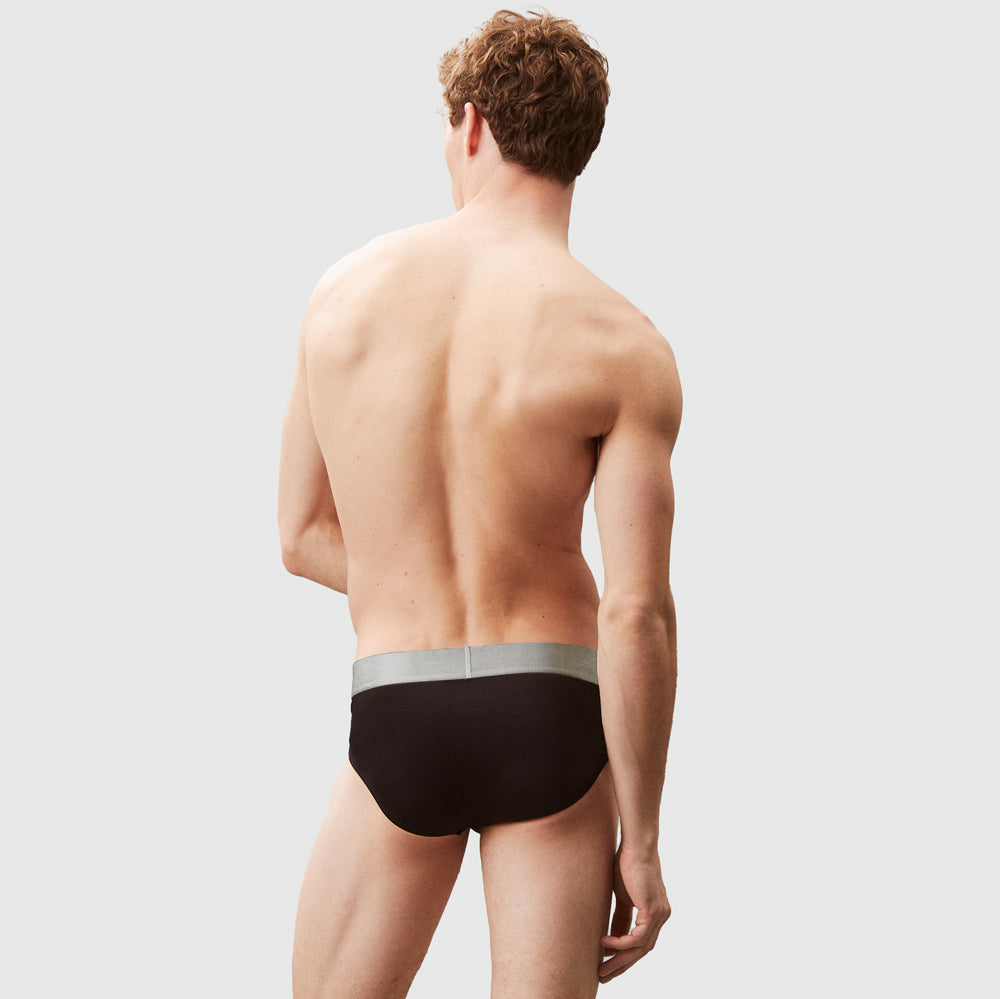 3 Pack Hip Brief - Black