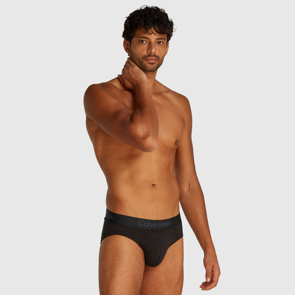 3 Pack Hip Brief - Black