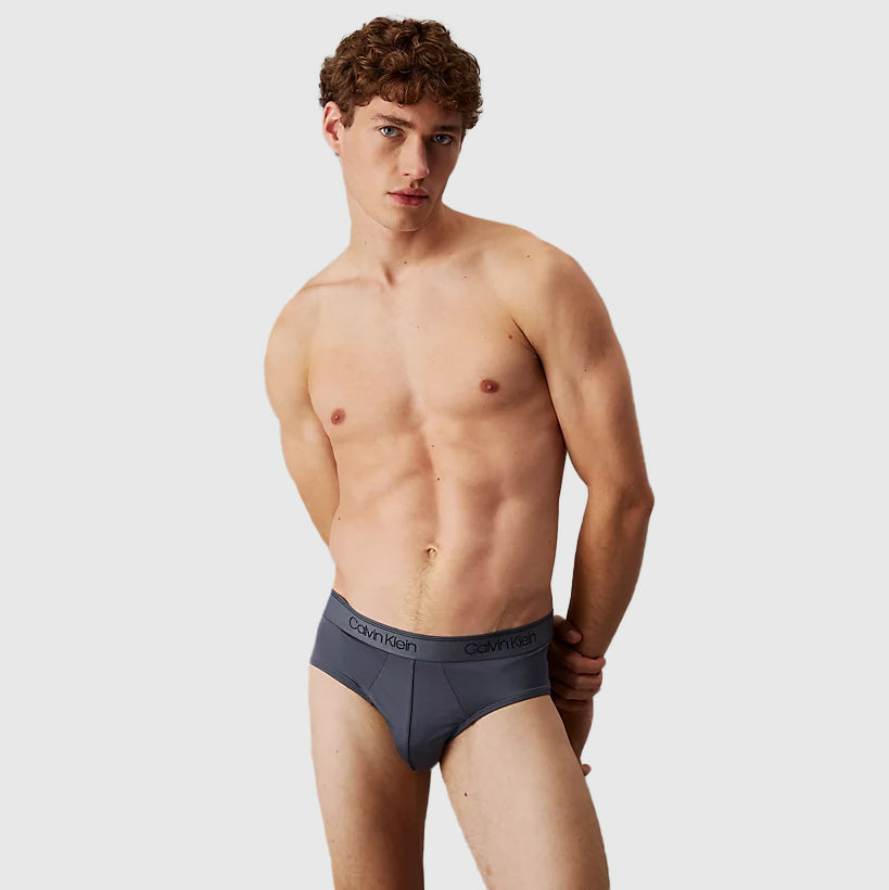3 Pack Hip Briefs - Black Multi