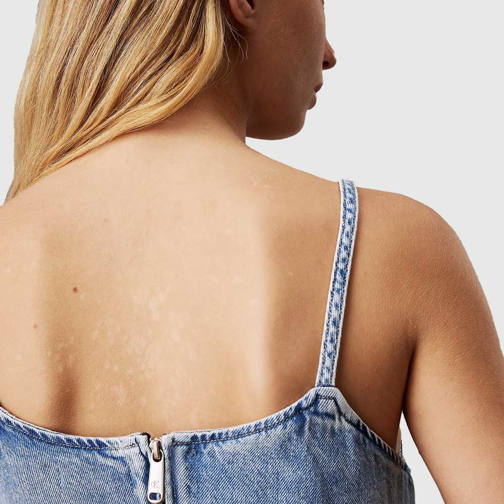 Iconic Denim Mini Dress - Denim Light