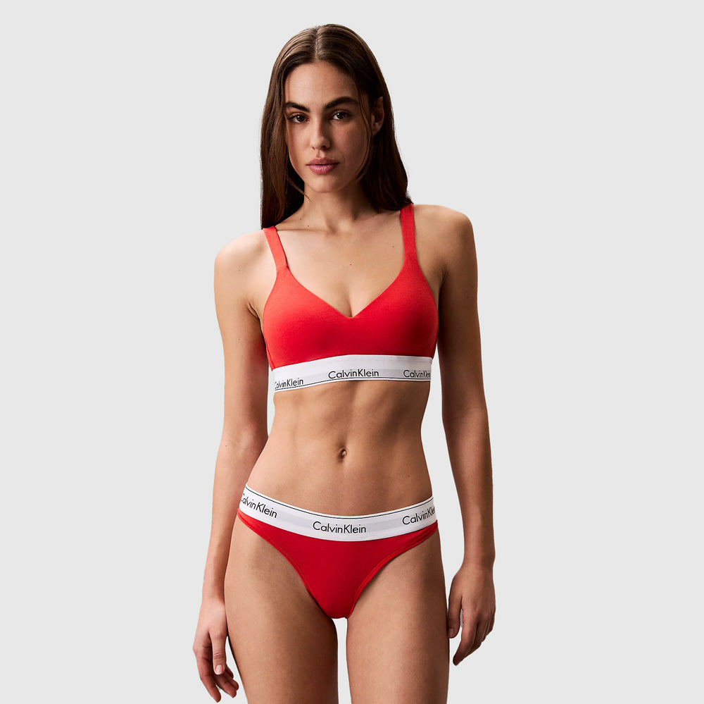 Calvin Klein Lift Bralette - Red |ThirdBaseUrban