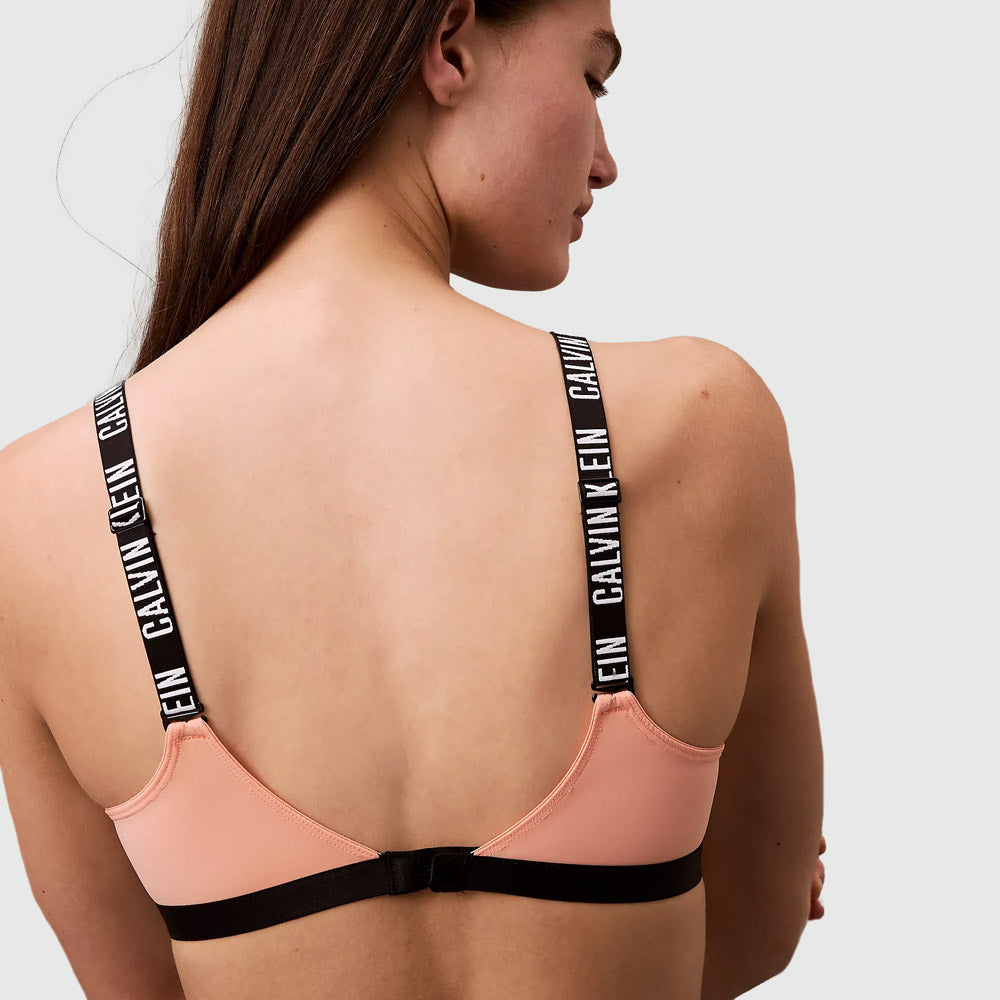 Lightly Lined Bralette - Peach