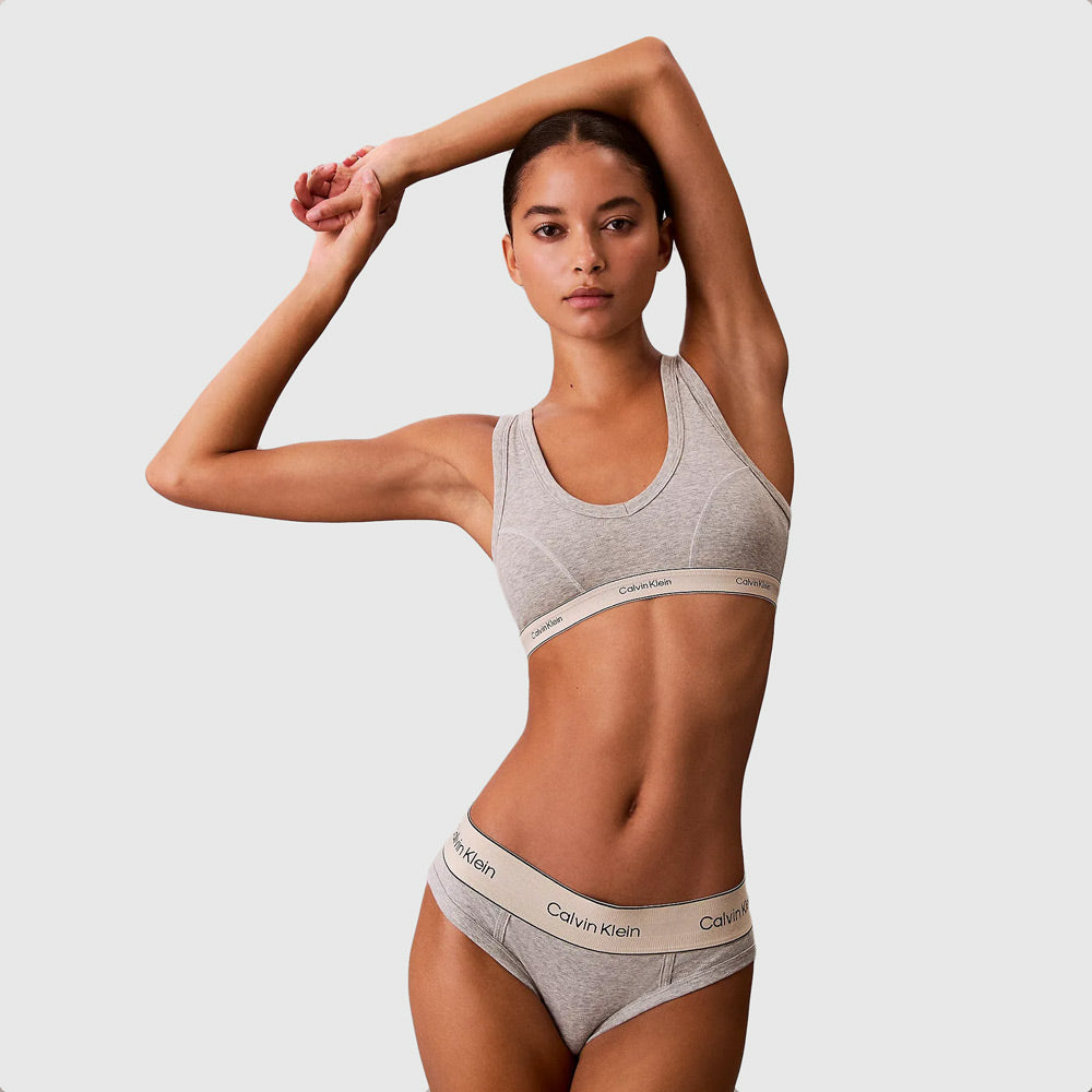 Calvin Klein Traingle Bralette - Grey Heather |ThirdBaseUrban