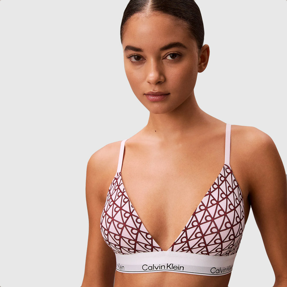 Calvin Klein Lightly Lined Triangle - Lilac |ThirdBaseUrban